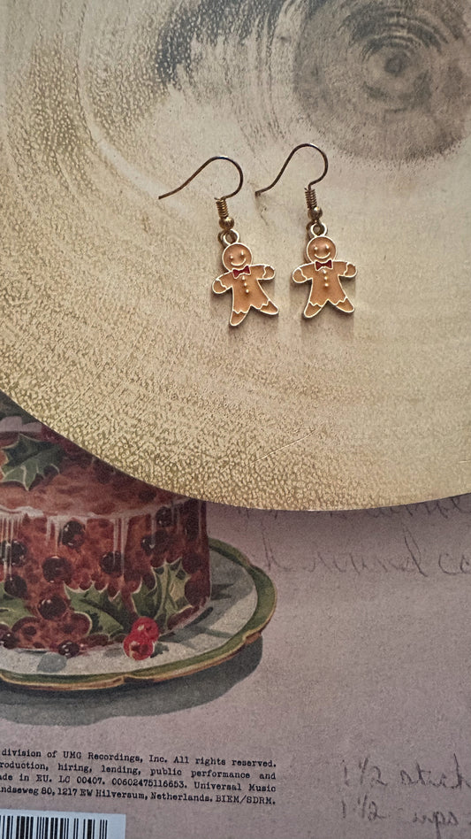 Gingerbread earrings