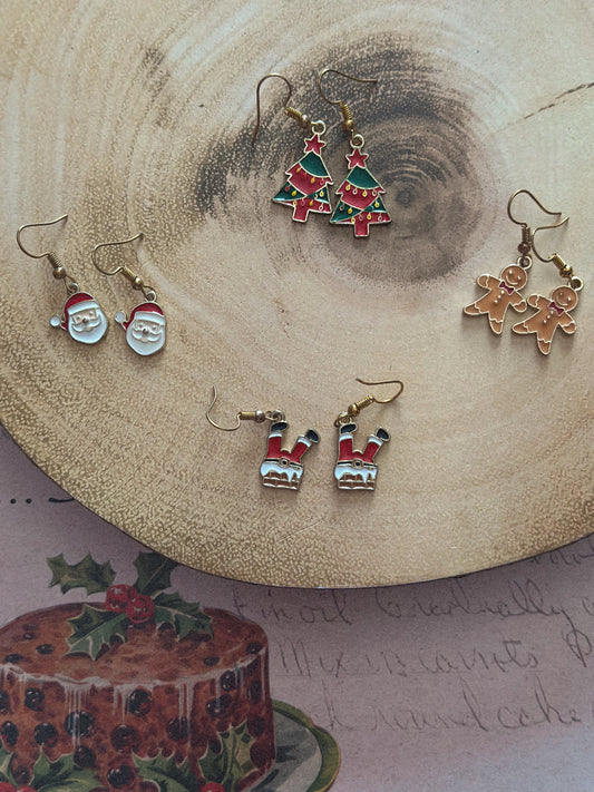 Christmas earring bundle